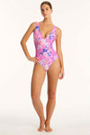 Fiesta Longline Tri One Piece in Fiesta | Sea Level Australia