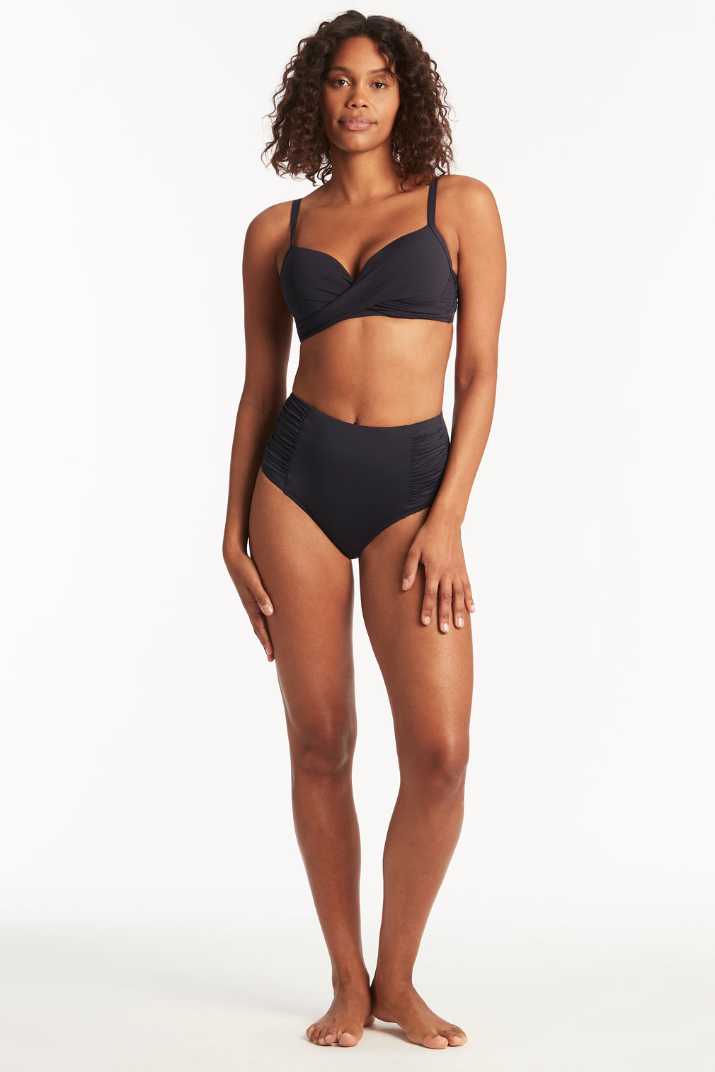 Eco Essentials Cross Front Moulded Cup Bra