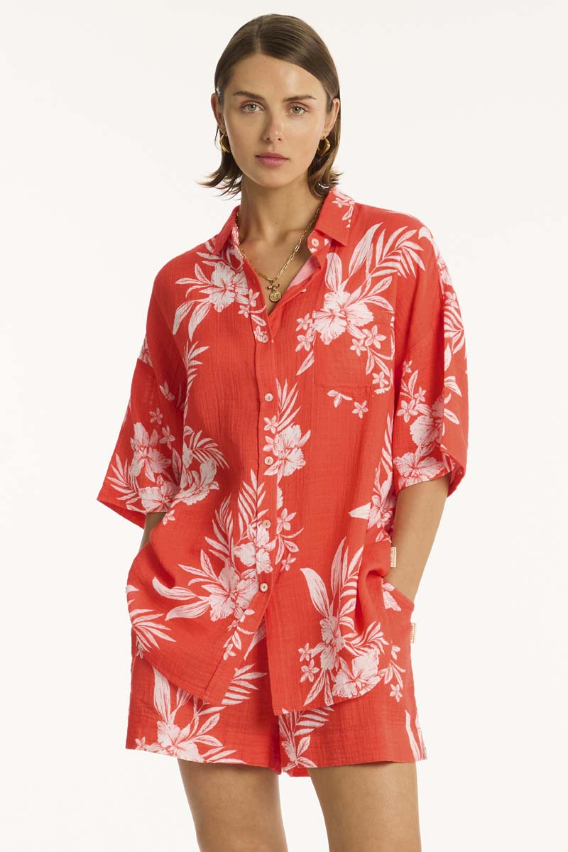 Aloha Shirt - Aloha Flame - Sea Level Australia 