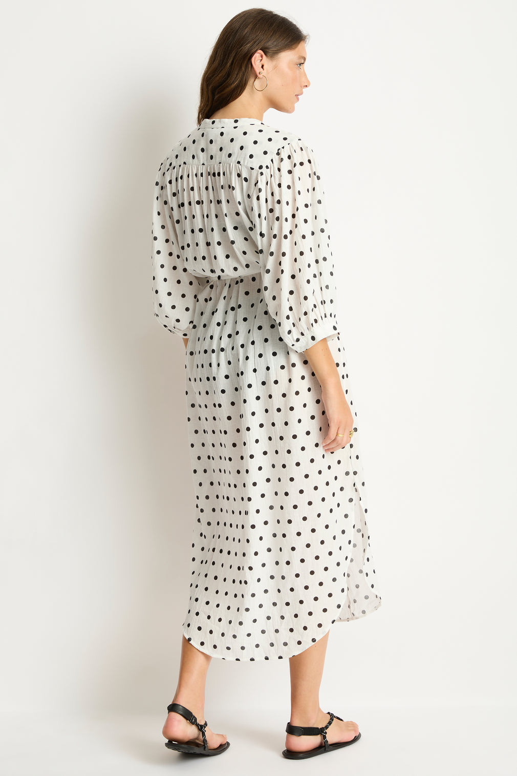 Dottie Boho Long Shirt Dress