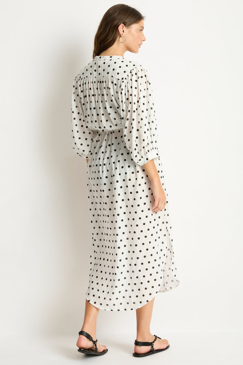 Dottie Boho Long Shirt Dress