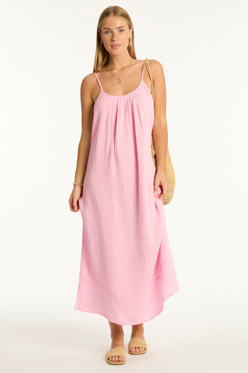 Sunset Sun Dress - Sunset Pink - Sea Level Australia 