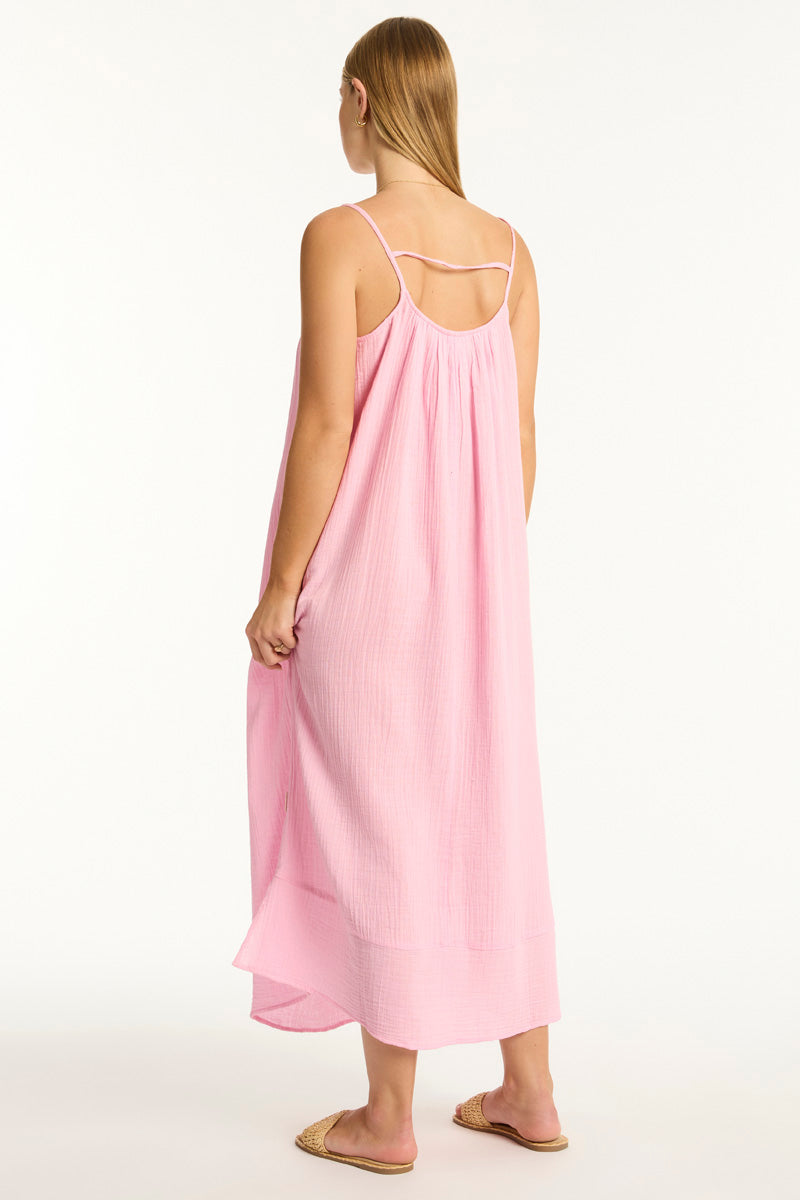 Sunset Sun Dress - Sunset Pink - Sea Level Australia 