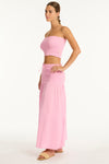 Sunset Beach Bandeau Top - Sunset Pink - Sea Level Australia 