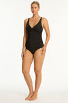 Eco Essentials Cross Front Tankini