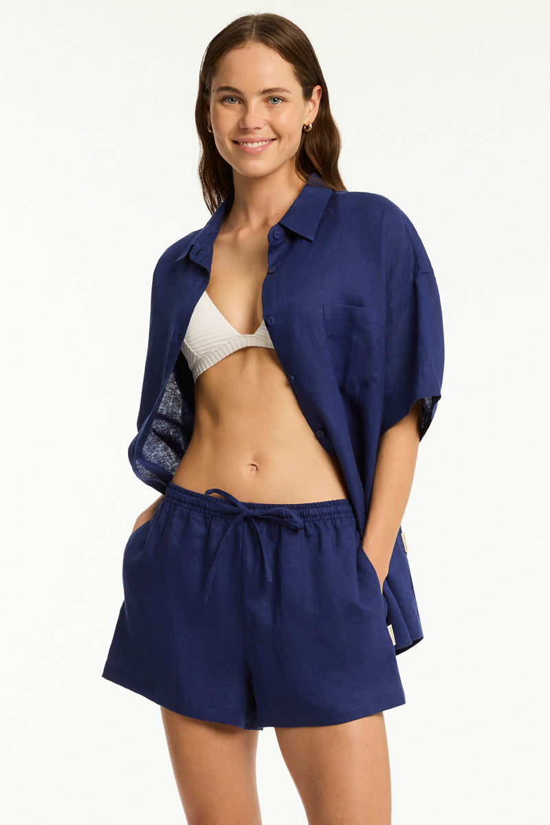 Tidal Linen Boxer Short