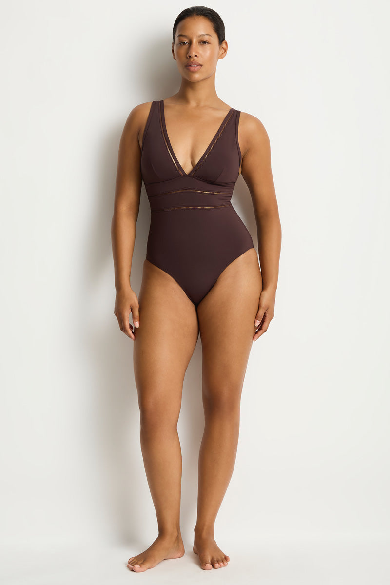 Essentials Edit Spliced One Piece
