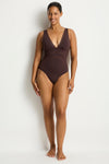 Essentials Edit Spliced One Piece