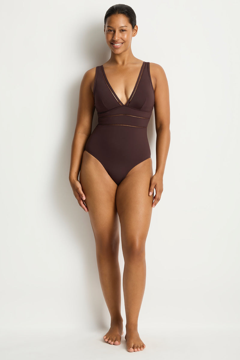 Essentials Edit Spliced One Piece