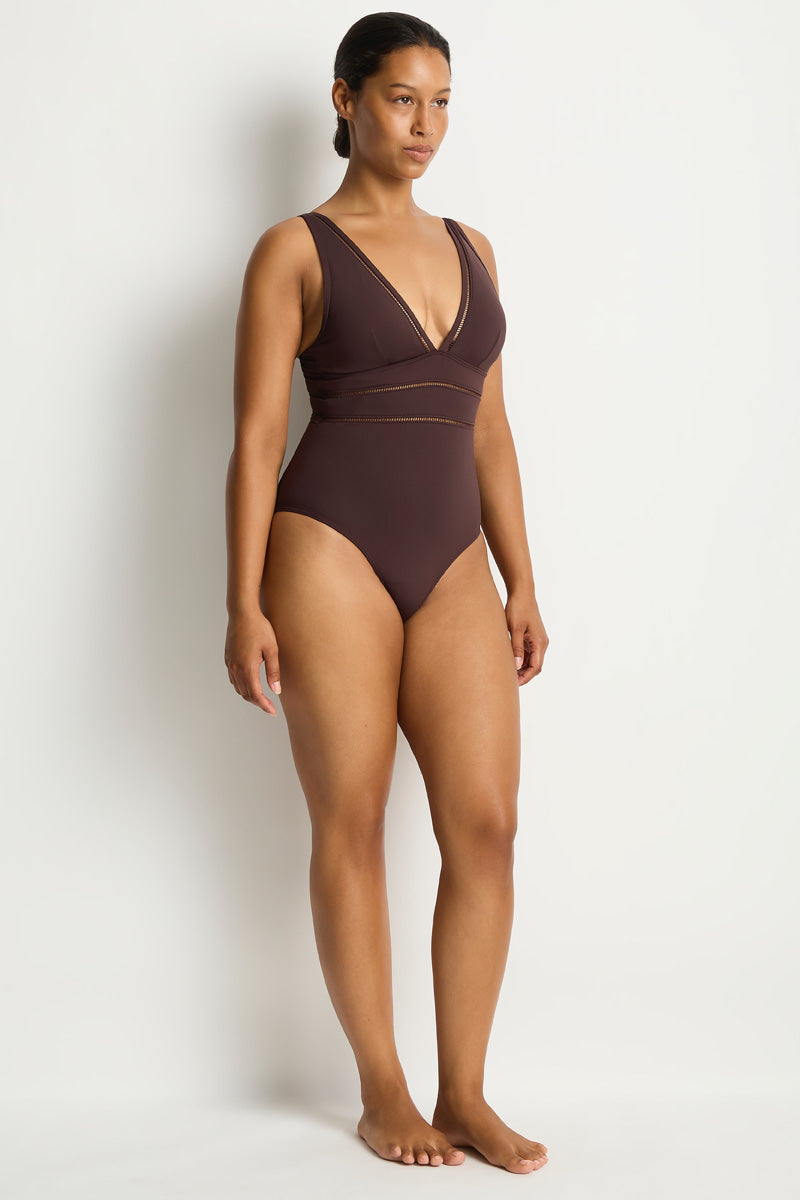 Essentials Edit Spliced One Piece
