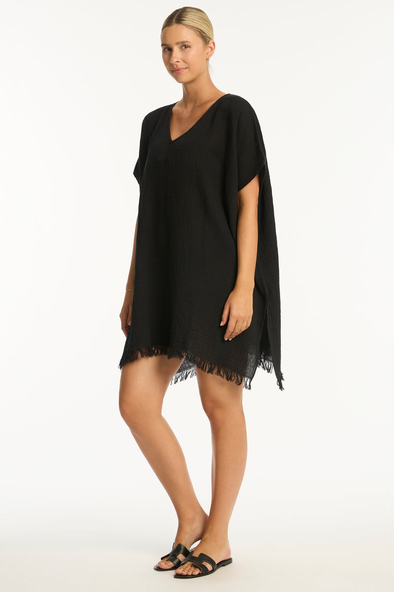 Black Sunset Kaftan - Sunset Black - Sea Level Australia 