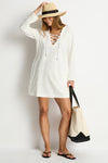 Horizon Lace Up Dress
