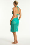 Evergreen Castaway Mid Length Mesh Wrap in Sea Level | Sea Level Australia 