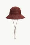 Drift Beach Hat in Terracotta - Ghost 2