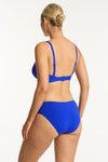 Scallop DD/E Cup Bralette - Scallop Cobalt - Sea Level Australia 