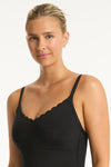 Scallop DD/E Bralette One Piece - Scallop - Sea Level Australia 