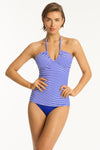 Varsity Halter Bandeau Tankini - Varsity - Sea Level Australia 