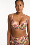 Wildflower Cross Front Moulded Cup Bra -  - Sea Level Australia 