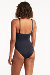 Eco Essentials Spliced One Piece - Eco Essentials Night Sky - Sea Level Australia 