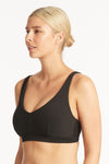 Spinnaker E/F Cup Bralette - Spinnaker Black - Sea Level Australia 