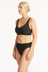 Spinnaker E/F Cup Bralette - Spinnaker Black - Sea Level Australia 