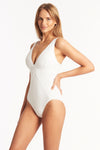 Spinnaker Panel Line One Piece - Spinnaker White - Sea Level Australia 